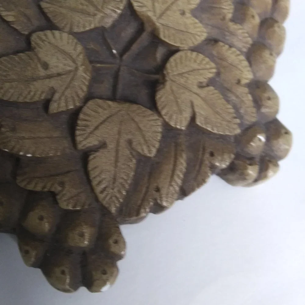 Vintage gargoyles studio fine reproductions new york chalkware CONVEX mirror